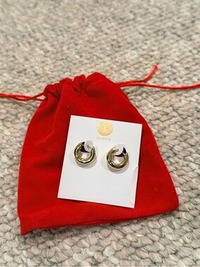Gorjana Lou Huggies Gold Hoop Earrings